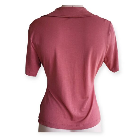 Revolve L'Academie Fernande Lyocell Top Deep Sea Coral M - Picture 7 of 13